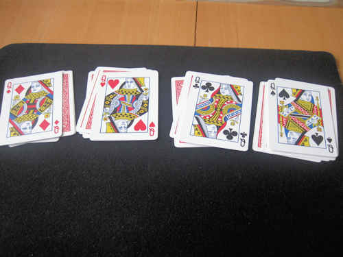 カードマジック幸運のカード