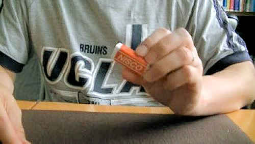 消した鉛筆を出現させる方法